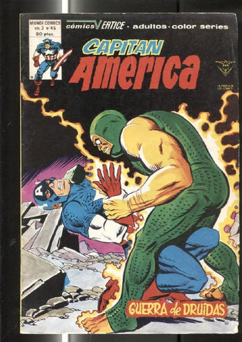 Vertice: Capitan America volumen 3 numero 45: (numerado 2 en trasera)