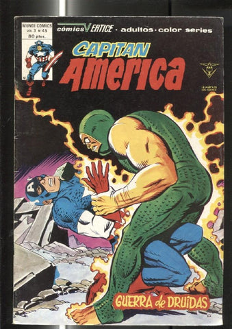 Vertice: Capitan America volumen 3 numero 45: (numerado 6 en trasera)