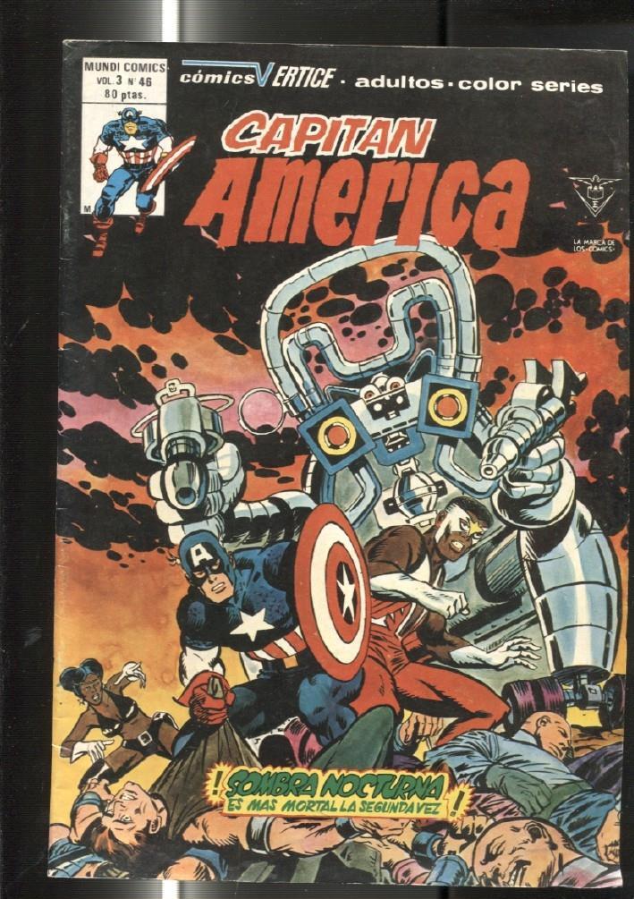 Vertice: Capitan America volumen 3 numero 46: (numerado 1 en trasera)