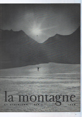 La montagne et alpinisme numero Abril/1968: L Echappee