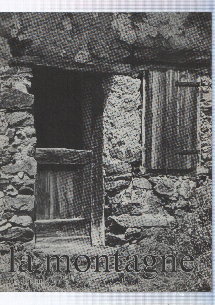 La montagne et alpinisme numero 003/1975: La Peau de Chagrin