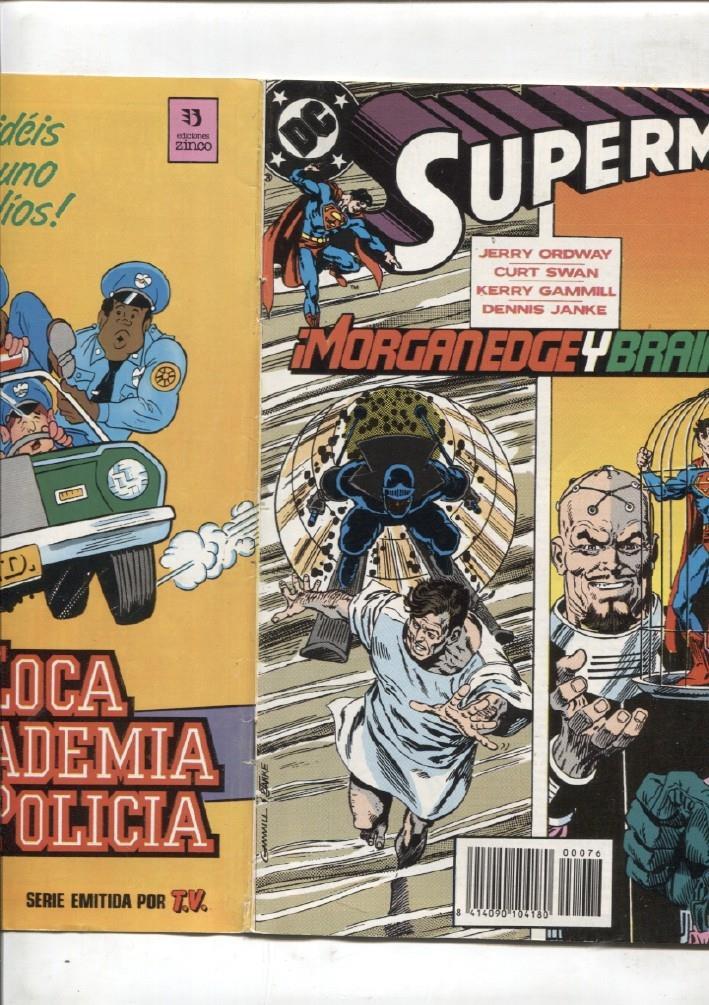 Zinco editorial: Superman volumen 2 numero 076: Visiones de grandeza