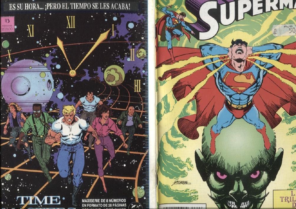 Ediciones Zinco: Superman volumen 2 numero 087: La trilogia de Brainiac