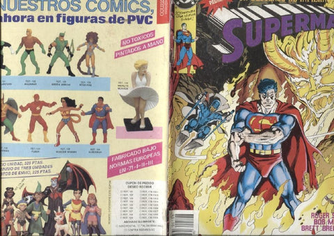 Zinco: Superman volumen 2 numero 108: entre llamas (numerado 2 en trasera)