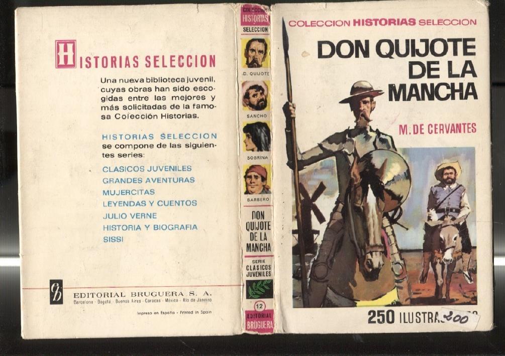 Coleccion Historias Seleccion numero 012: Don Quijote de la Mancha (dibujos de Jose Munte Muntane)