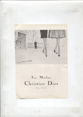 Publicidad epoca: Medias Christian Dios