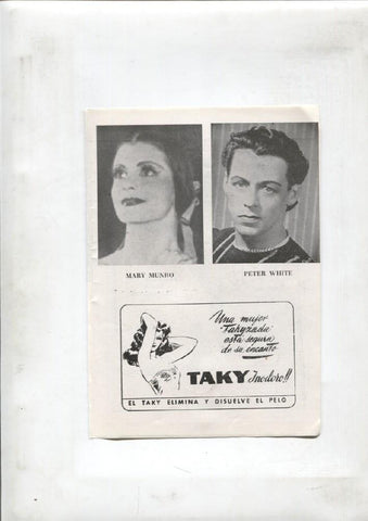 Artista Liceo: Mary Munro y Peter White