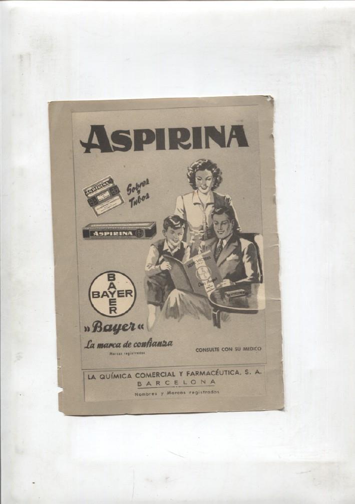 Publicidad epoca: Aspirina Bayer