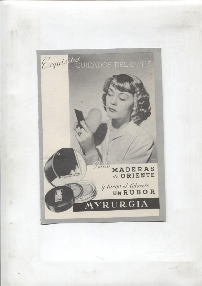 Publicidad epoca: Myrurgia