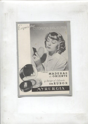 Publicidad epoca: Myrurgia
