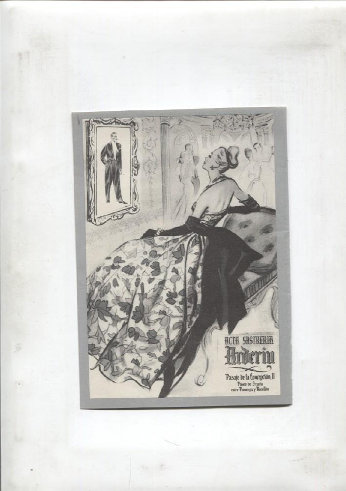 Publicidad epoca: Sastreria Arderiu de Barcelona