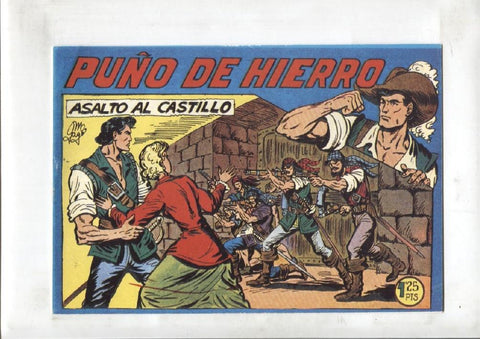 Facsimil: Puño de Hierro numero 05: Asalto al castillo