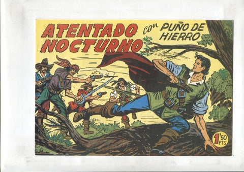 Facsimil: Puño de Hierro numero 18: Atentado nocturno