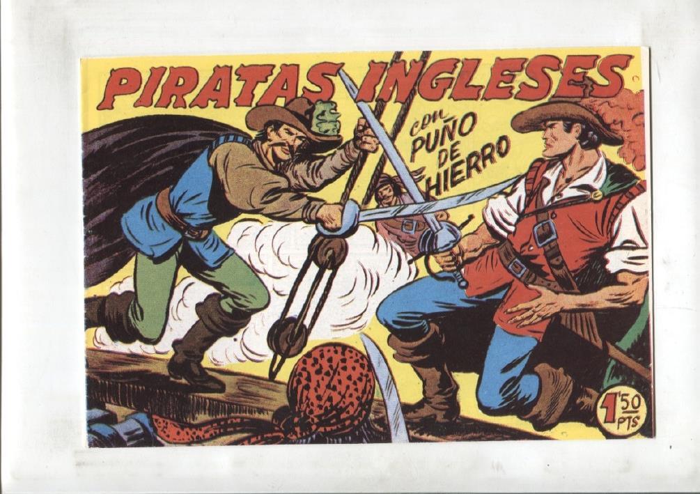Facsimil: Puño de Hierro numero 29: Piratas ingleses