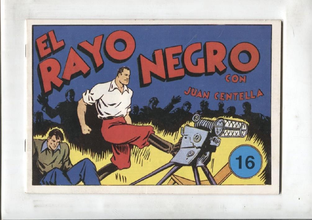 Juan Centella 2a serie edicion 2 en 1 numero 16: El rayo negro