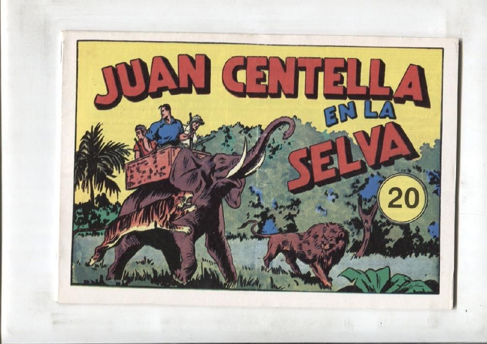 Juan Centella 2a serie edicion 2 en 1 numero 20: En la selva