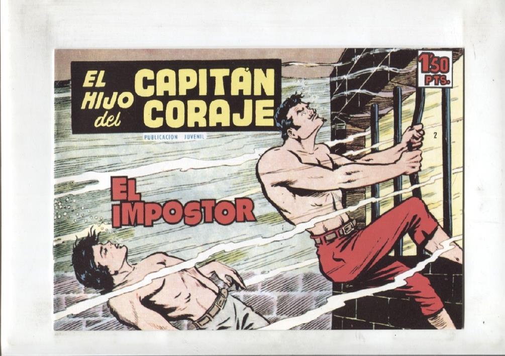 El Hijo del Capitan Coraje facsimil numero 02: El impostor