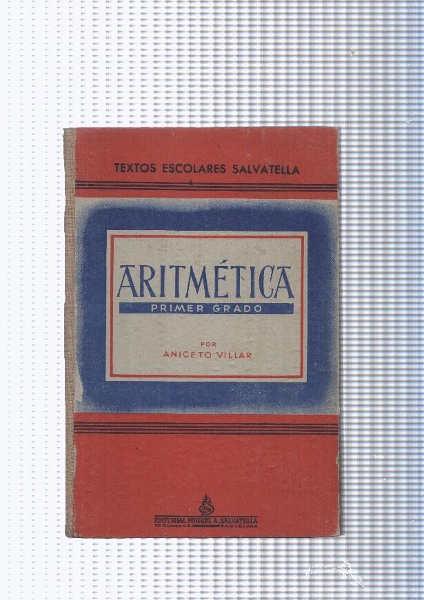 Aritmetica, primer grado