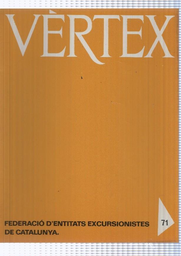 Vertex numero 071/1979: La carta de Mn. Jaume Oliveras sobre la primera tragedia del excursionisme catala