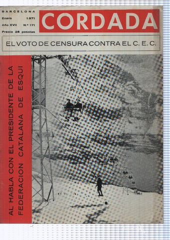 Cordada numero 171/1971: El voto de censura contra el C.E.C.