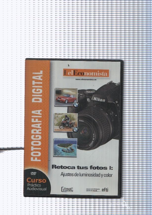 DVD: Fotografia digital volumen 04: Retoca tus fotos I:Ajustes de luminosidad y color