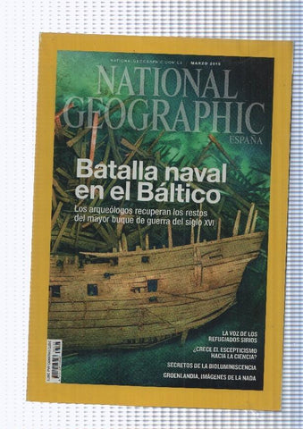 National Geographic marzo 2015: El precio del Mars-El Mundo a Pie IV- La era