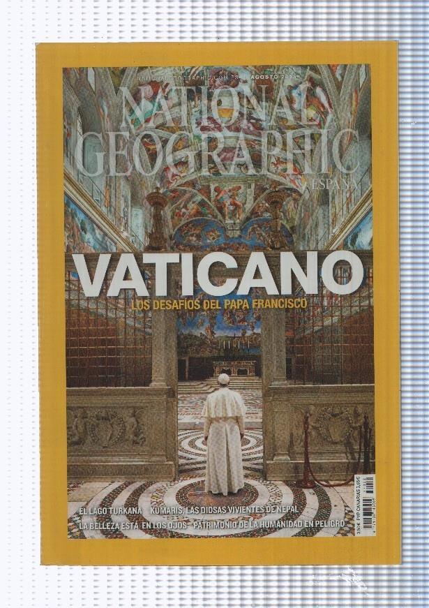 National Geographic agosto 2015: Vaticano- Lago Turkana- Kumaris, Diosas de