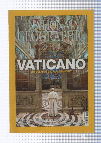 National Geographic agosto 2015: Vaticano- Lago Turkana- Kumaris, Diosas de
