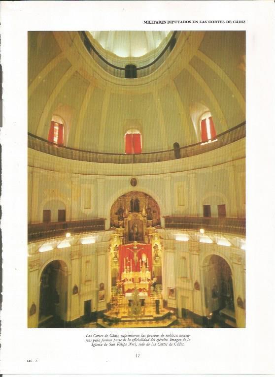 LAMINA 23413: Iglesia de San Felipe Neri en Cadiz