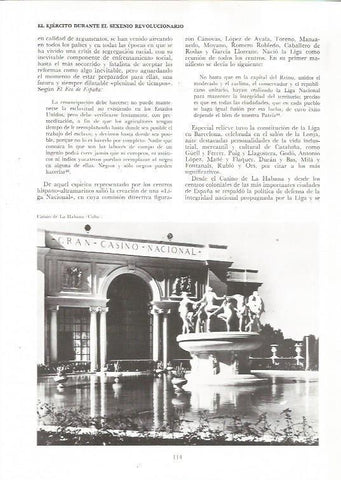 LAMINA 23430: Casino de La Habana, Cuba