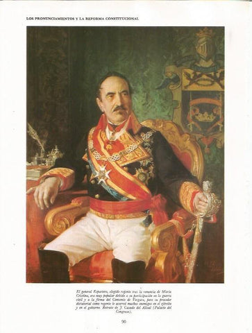 LAMINA 23428: El general Espartero, por J. Casado del Alisal