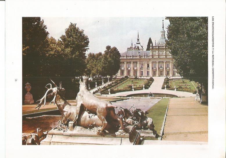 LAMINA 23422: Palacio de La Granja