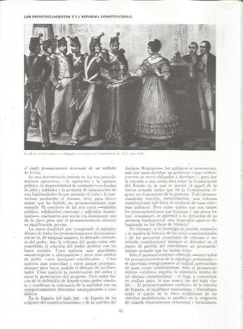 LAMINA 23421: La Reina restaurando la Constitucion en 1835