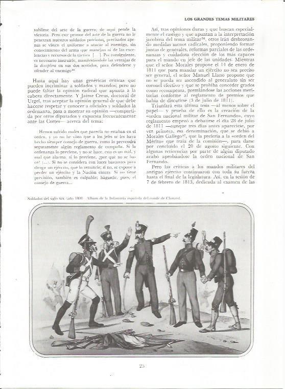 LAMINA 23415: Soldados del 1808