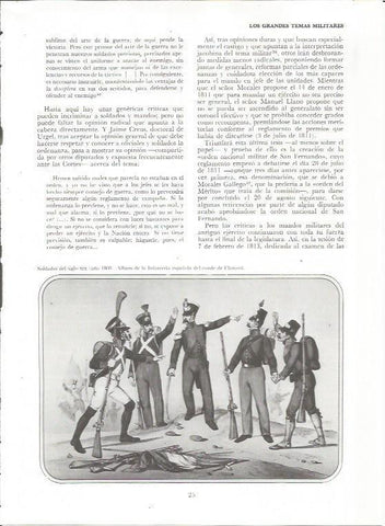 LAMINA 23415: Soldados del 1808