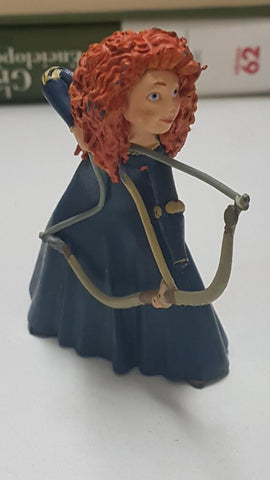 Figura de resina: Princesa Merida de Valiente (Brave). Pintura saltada en algunos puntos