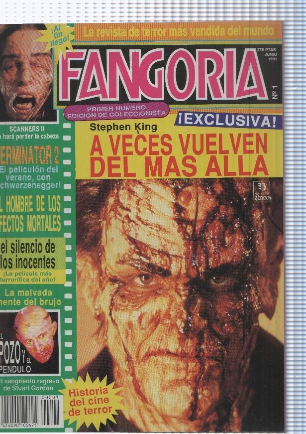 Fangoria numero 01, junio 1991: A veces vuelven del mas alla, de Stephen King-