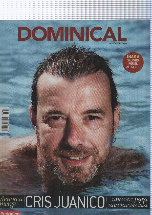 Moninical El Periodico numero 671, julio 2015: Menorca emerge, Cris Juanico