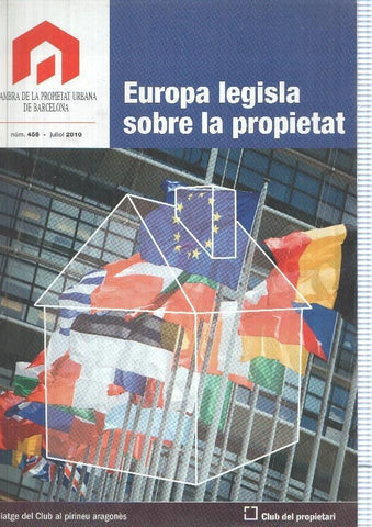 Cambra de la Propietat Urbana de Barcelona, numero 458 julio 2010