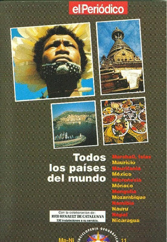 Todos los paises del Mundo volumen 11: Islas Marshall, Mauricio, Mauritania , Mexico