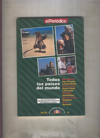 Todos los paises del mundo volumen 14: San Marino, San Vicente y granadinas, Santa Lucia,