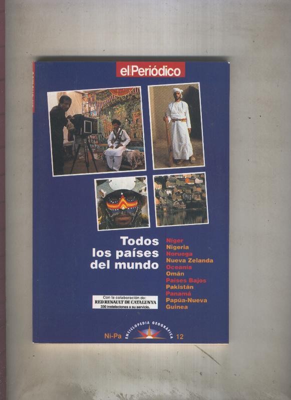Todos los paises del mundo volumen 12: Niger, Nigeria, Noruega, Nueva Zelanda, Oceania, Oman