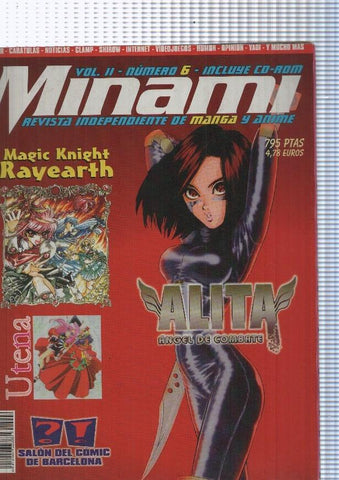 Minami Vol II numero 06: Alita, angel de combate- Magic Knight Rayearth-