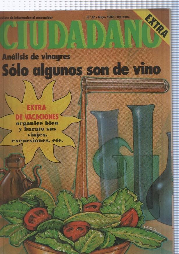 Ciudadanos numero 96 Extra, mayo 1980: Analisis de vinagres, algunos son de vino
