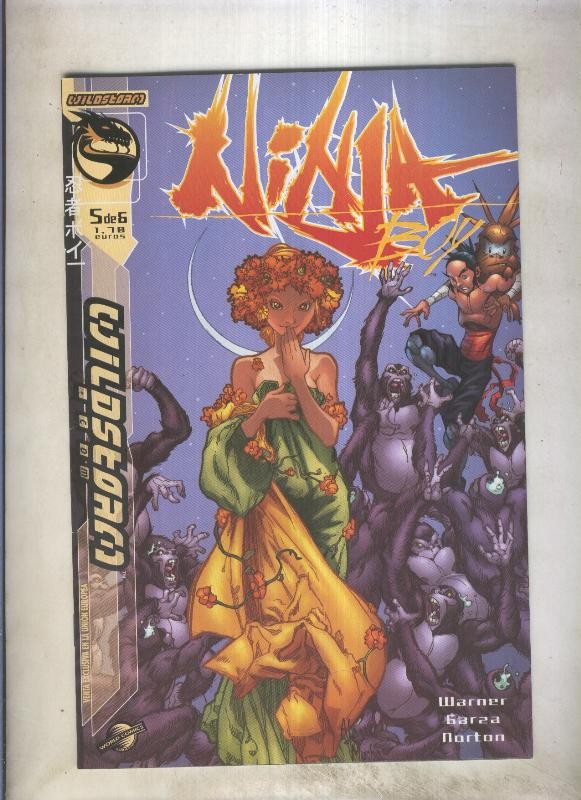Planeta: Ninja Boy numero 05: chic asesina mono magico