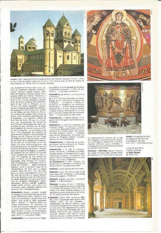 LAMINA 24371: Iglesia de Maria Laaach, Alemania y Virgen Maria de Taull