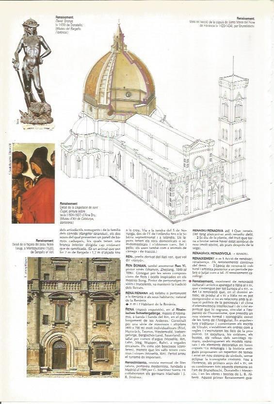 LAMINA 24346: Seccion de la cupula de Santa Maria del Fiore en Florencia