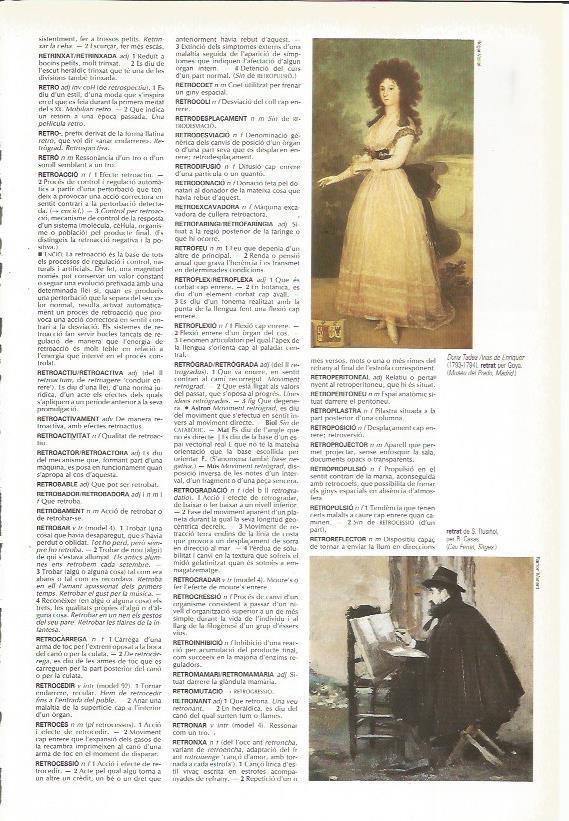 LAMINA 24355: Doña Tadea Arias de Enriquez, por Goya