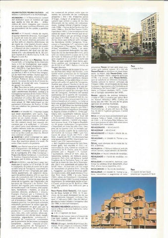 LAMINA 24356: Plaza de Prim y el barrio Gaudi en Reus, Tarragona
