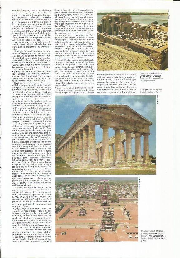 LAMINA 24416: Templo de Segesta, Siria y murallas en Madura, India